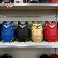 Protège-poitrine de boxe souple ALLFIGHT 2026 pour hommes et femmes, en PU haute élasticité, pour entraînement MMA et Kickboxing