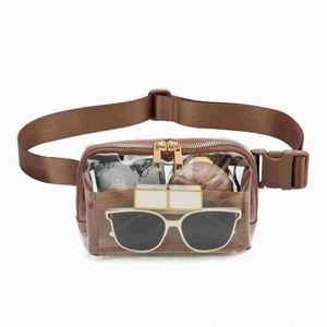 Summer Beach Transparente Clear TPU Waist Belt Phone Bag Custom Waterproof Crossbody Fanny <b>Pack</b> for <b>Women</b> Men - Product Image 5
