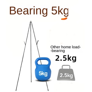 Expositor de Ropa Plegable Portátil de <span class=keywords><strong>Metal</strong></span> Triangular Personalizado, Independiente, para Uso en Exteriores, con Recubrimiento en Polvo, con Estante de 60 cm, Fácil de Usar - Product Image 4