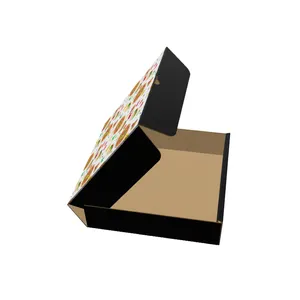 定制印刷热卖瓦楞包装一次性，生态外卖8 /10/12英寸食品寿司片披萨盒/