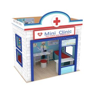 Maison de jeux en bois pour enfants, maison de jeux intérieure à vendre - Product Image 1