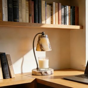 Modern Novelty Natural Stone Marble Table <strong>Lamp</strong> Light <strong>Charge</strong> Parlor Bedroom Shop Atmosphere <strong>Lamp</strong> Art Deco Marble Desk <strong>Lamp</strong> - Product Image 6