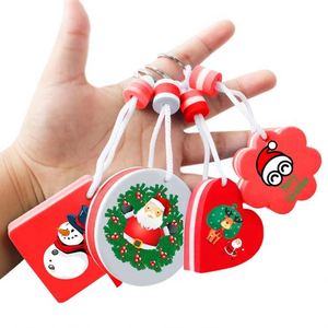 Llavero de Mosquetón con Forma de Corazón Flotante de Espuma EVA, Regalo Promocional de Navidad - Product Image 1