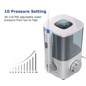 Hydropulseur Dentaire Portable USB <span class=keywords><strong>Haute</strong></span> Qualité à Ozone Avancé pour Nettoyage des <span class=keywords><strong>Dents</strong></span>, Soin Dentaire Spa, 7 Embouts - Product Image 2