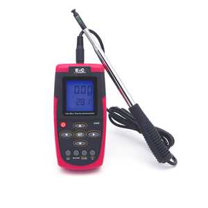 Anemómetro Portátil de Mano, Medidor de Velocidad del Viento AN40, Fácil Operación, Rango de Temperatura de 0-60 °C, 1 Año de Garantía, Aleación de Plástico - Product Image 1