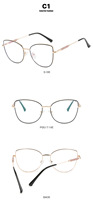 Lunettes de blocage de la lumière bleue carrée à la mode pour femmes lunettes rectangulaires à visage de diamant cadre optique transparent pour ordinateur