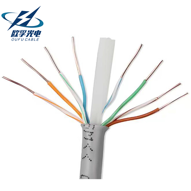 Wholesale 100%Pure Copper/CCA Lan Cable Outdoor Ethernet Cable UTP FTP SFTP 23AWG 24awg 305m Cat5e Cat6 Cat6a Cat7 Network Cable