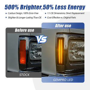 Feux de position latéraux LED pour pare-chocs avant de voiture en gros pour Chevrolet Blazer S10/<span class=keywords><strong>GMC</strong></span> Jimmy S15 1983-1990 - Product Image 4