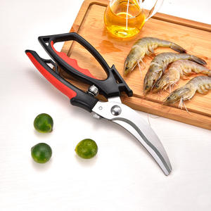 Powerful <b>Kitchen</b> <b>Shears</b> Stainless Steel 7 In Heavy Duty For Chicken Fish Steak Butchering Multi Functional Vertical Design - Product Image 1