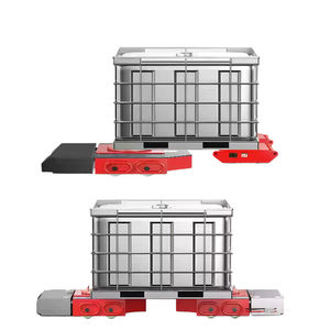 Ağır hizmet tipi elektrikli tank taşıma aracı, silindir tipi kargo paletleri ve endüstriyel uzaktan kumanda sistemi ile donatılmıştır. - Product Image 2