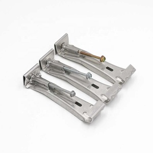 Staffe appendiabiti per grondaia in alluminio a vite rapida da 5 "nascoste OEM - Product Image 1