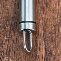 Nouvel Outil de Cuisine Manuel en Acier Inoxydable 304 Écologique et Compatible Lave-Vaisselle pour Éviscérer et Peler les Crevettes