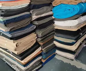 Viet Nam Sale Polyester Mixed Stock Fabric/Mixed Stocklot Fabric