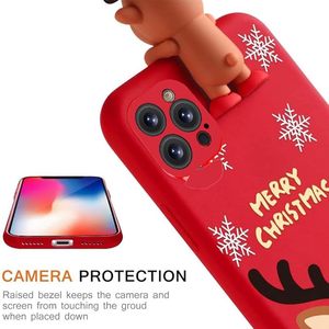 Cho Cho Cho Cho 14/13/12/11 Giáng Sinh Động Vật Thiết Kế TPU Điện Thoại Di Động Trường Hợp Chống-Dấu Vân Tay & Chống Sốc UV Sơn Mỏng - Product Image 2