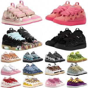 Fashion Designer Leather Casual Sneakers Denim Blue White Leopard Stock <b>Shoes</b> for <b>Men</b> Women Breathable Lace-Up <b>Platform</b> <b>Shoes</b> - Product Image 1