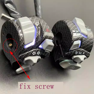 สวิตช์จุดระเบิด/ไฟ/ไฟเลี้ยว/แตร พร้อมไฟส่องสว่าง สำหรับมอเตอร์ไซค์ ปุ่มเปิด/ปิด - Product Image 4