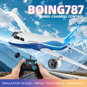 Avión de Pasajeros a Control Remoto BOING <span class=keywords><strong>787</strong></span>, Modelo de Avión de Juguete de Espuma EPP con Autoequilibrio, 2.4G 3CH - Product Image 2