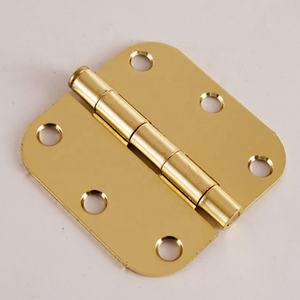 Charnière de porte et de fenêtre en fer bronze huilé à coins arrondis 3" 5/8R - Product Image 2