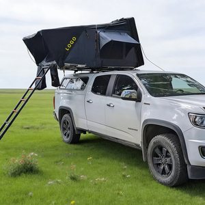 Tenda da Tetto Rigida a Guscio Apribile Laterale a Doppio Strato in Tela Impermeabile a Montaggio Rapido per 3-4 Persone, per Fuoristrada 4x4, Utilizzabile in Tutte le Stagioni - Product Image 3