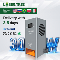 Module de gravure laser à puissance optique LASER TREE 30W avec têtes laser à assistance pneumatique pour machine à graver CNC Outils de découpe de bois de bricolage