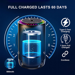 स्मार्ट ऑन/ऑफ कार आवश्यक तेल डिफ्यूज़र कस्टम लोगो धातु सामग्री पर्यावरण अनुकूल इत्र डिफ्यूज़र प्रीमियम वाहन होटल - Product Image 5