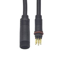 Connecteur de câble de moteur de vélo électrique 9 broches, câbles de moteur de vélo électrique pour accessoire de vélo électrique, connecteur de câble de moteur 9 broches