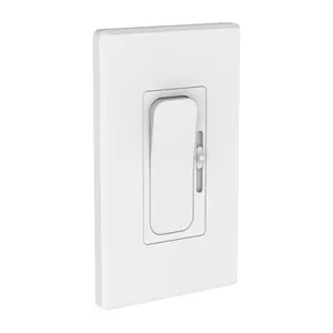 12v two way wall slide dimmer switch with on off rocker switch