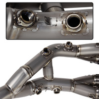 Nouveau tube de liaison avant d'échappement pour moto S1000RR/S1000R 2017-2020, tube de course 60 mm