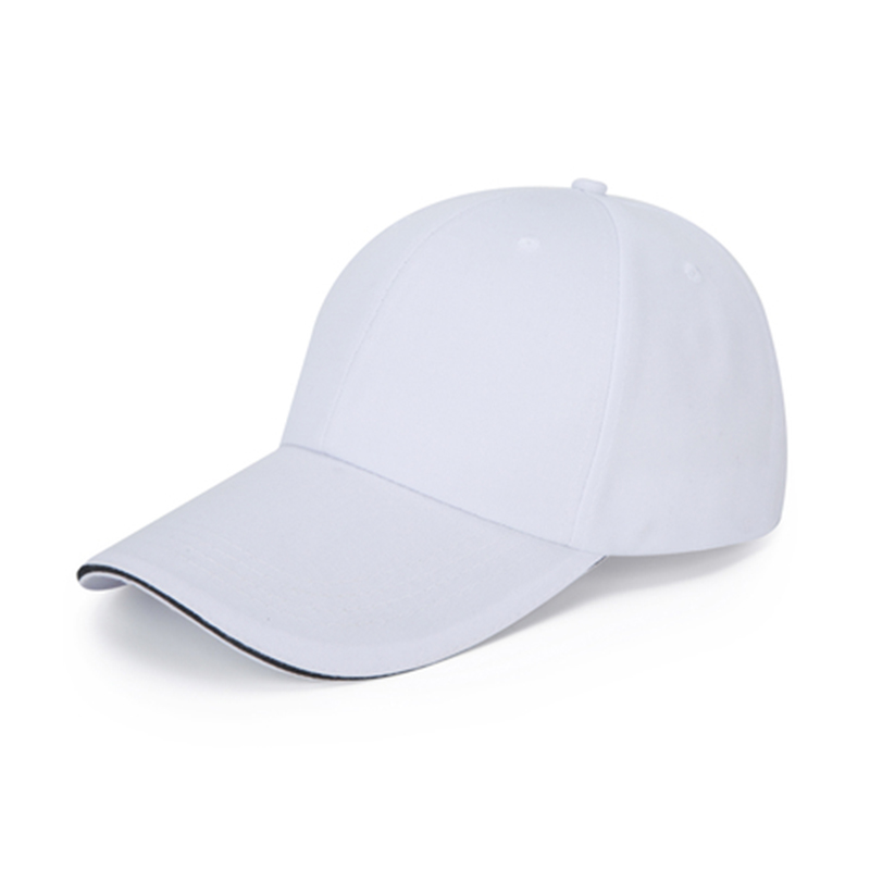 White+black brim