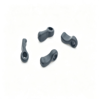 Attaches de réglage de cordon en plastique à trou unique Hourglass, clips de verrouillage de cordon en plastique pour boucles d'oreilles de masque