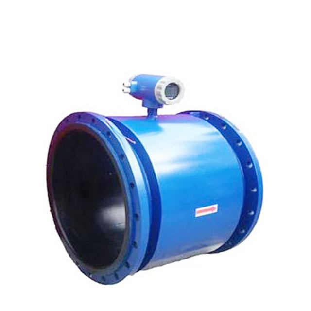 LDG Large Diameter Industrial Electromagnetic PTFE Flowmeter DN300 DN400 DN500 DN600 DN800 DN1000 DN1600 Flow Gauge