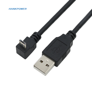 סיטונאי מיקרו <span class=keywords><strong>USB</strong></span> נתונים כבלי טעינת סוג <span class=keywords><strong>B</strong></span> <span class=keywords><strong>USB</strong></span> 2.0 לימין בזווית מיקרו <span class=keywords><strong>USB</strong></span> מתאם כבל <span class=keywords><strong>90</strong></span> תואר - Product Image 2