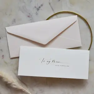 Afdrukken Dank U Kaart Post Kaart Met Envelop Voor Bruiloft Of Promotie
