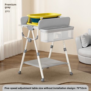 Table de soins multifonctionnelle <span class=keywords><strong>pour</strong></span> bébé <span class=keywords><strong>pour</strong></span> changer les couches Massage des nouveau-nés avec fonctions tactiles <span class=keywords><strong>Fourniture</strong></span> <span class=keywords><strong>pour</strong></span> la pépinière - Product Image 5