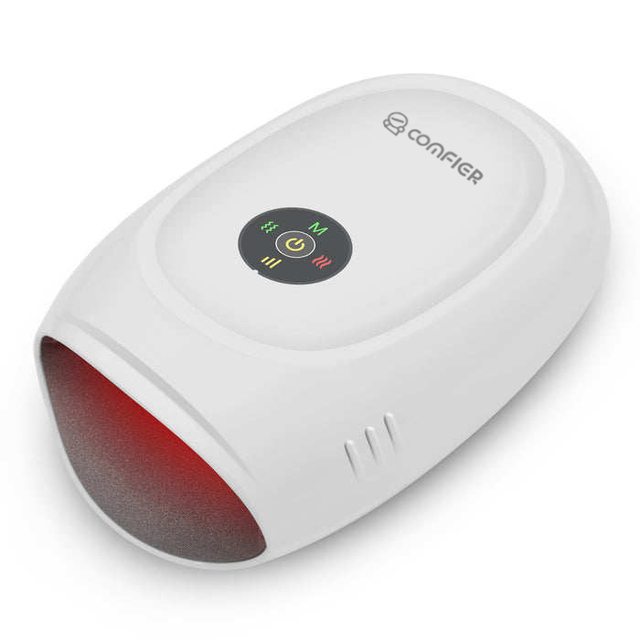 Comfier Cordless Hand Massager with Heat,Compression & Vibration