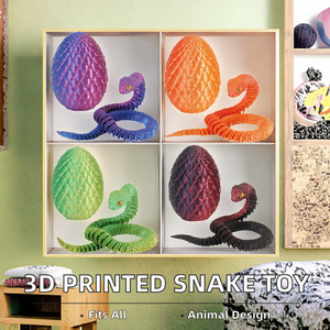 Juguete de Serpiente Impreso en 3D al por Mayor &amp;   Huevos de Pascua, Regalo para Niños, Decoración del Hogar (<span class=keywords><strong>B</strong></span>) - Mayores de 12 Años - Product Image 2