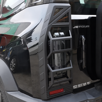 Cubierta Decorativa para Luz Trasera Estilo Mecha de ABS para Jetour T2 Traveller, Protector de Lámpara Trasera, Accesorios de Modificación Exterior 2023-2026
