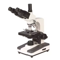 Microscopio biológico trinocular binocular de fabricante para estudiantes de laboratorio, F4M,F4MT