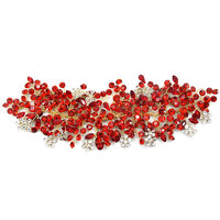 WHD-102 vente en gros bon prix 3d métal fleur Appliques à la main personnaliser couleurs strass patchs