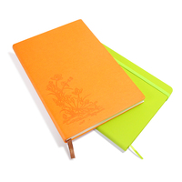 Carnets promotionnels A5, A6, A4 pour entreprises, avec papier quadrillé et rubans personnalisés