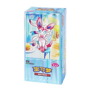 GL Tarjetas Coleccionables paket permata langka Tiongkok sederhana Vol 2 Pokemon asli kotak Booster kartu Dagang - Product Image 4