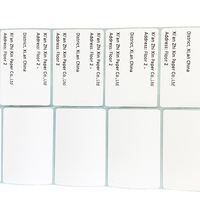 Imprimante thermique personnalisée 4x6 étiquette d'expédition industrielle autocollant étanche code à barres pour les promotions d'épicerie de supermarché