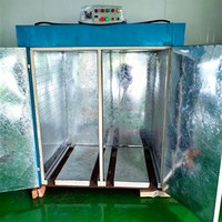 Four de séchage industriel à circulation d'air chaud, armoire à double porte, boîte de séchage à chauffage électrique par lots pour cuisson et déshydratation des pièces