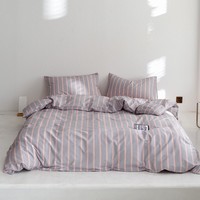 Parure de draps en coton jacquard de qualité hôtelière personnalisée, comprenant drap-housse, drap plat et taie d'oreiller – Qualité supérieure