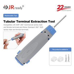 Jrready เครื่องมือดึงหมุด JRconDRK-T220260ใช้กับ amp. 062 "ชุดพาณิชย์โมเล็กซ์3.68พิน/8980เทอร์มินัลซีรีส์ - Product Image 1
