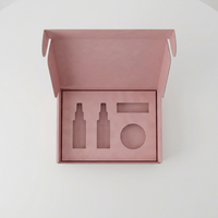 Boîtes de produits cosmétiques en carton ondulé recyclable, bon emballage avec impression pour l'emballage de vêtements, boîte à chaussures noire