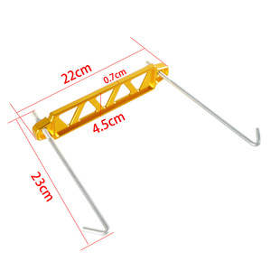 Xuzhong Aluminum Car Battery Mount <b>Bracket</b> Gold For EK EG Models Durable With Hardware Kit - Product Image 2