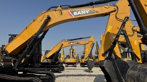 Excavatrice sur chenilles Sany 335H chinoise puissante d'occasion, grande taille, à vendre, en stock, livraison rapide - Product Image 4