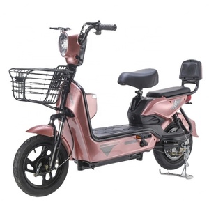 Scooter/Moto électrique à 2 roues CKD 350W 2022 avec pédales, 3 vitesses, moto électrique - Product Image 5