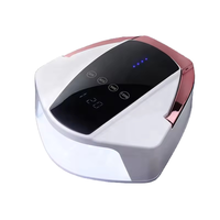 Sèche-ongles LED portable de qualité supérieure, technologie de réduction de chaleur respectueuse de la peau, 96W, 365nm, double source de lumière, lampe UV pour usage domestique